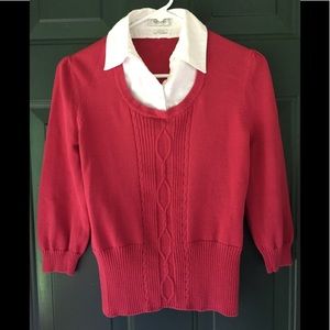 Van Heusen pink sweater